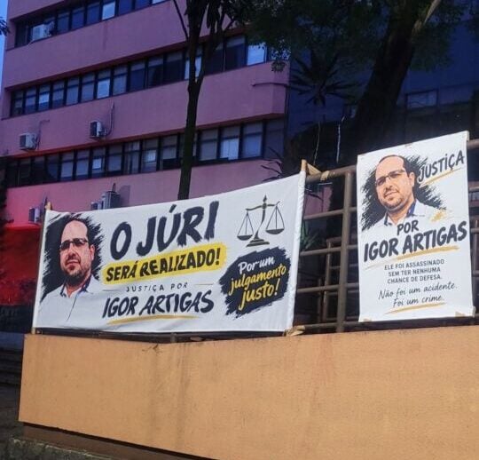 Condenados três acusados pela morte de vigilante Igor Artigas em Maringá