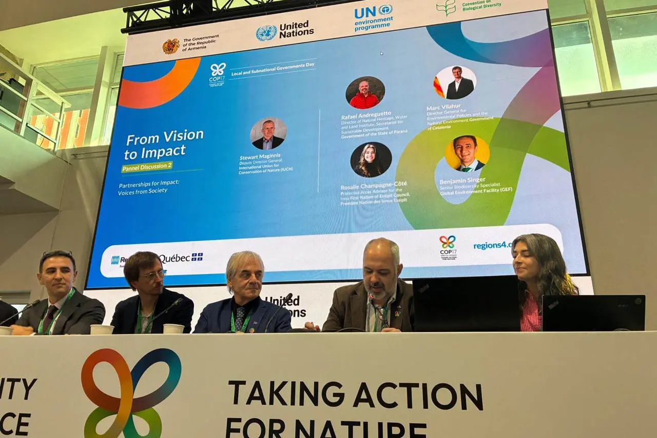 Estado paranaense expõe estratégias de biodiversidade em evento internacional
