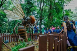 Exposição de Insetos Gigantes é Estendida no Parque do Ingá até Fim de Outubro