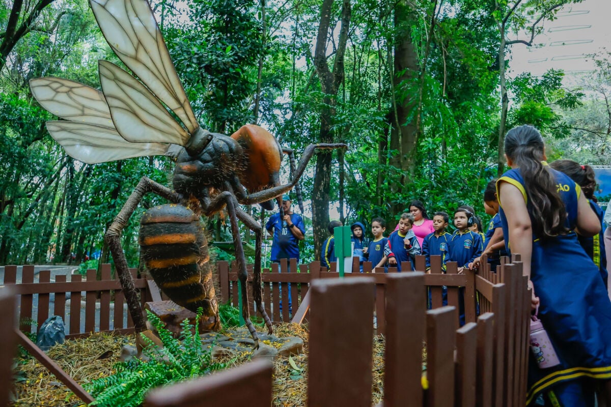 Exposição de Insetos Gigantes é Estendida no Parque do Ingá até Fim de Outubro