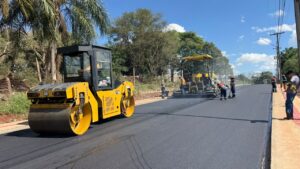 Ivaiporã começa pavimentação de vias com aporte de R$ 10,6 milhões