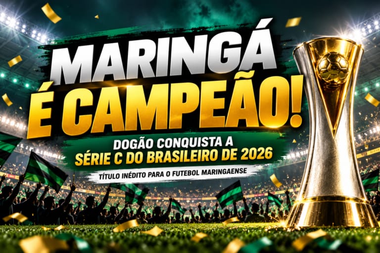 Maringá FC campeão: Dogão vence Ferroviária e faz história na Série C