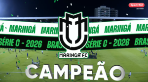 Maringá FC é campeão da Série C após vencer Ferroviária por 2 a 1