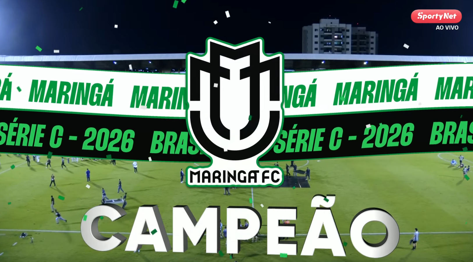 Maringá FC é campeão da Série C após vencer Ferroviária por 2 a 1