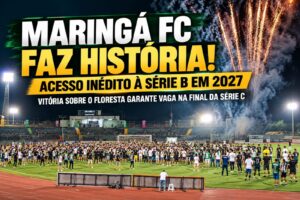 Maringá FC faz história e se classifica pela primeira vez à Série B do Brasileirão