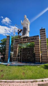 Mauá da Serra investe em restauração de monumento dedicado a São Pedro Apóstolo
