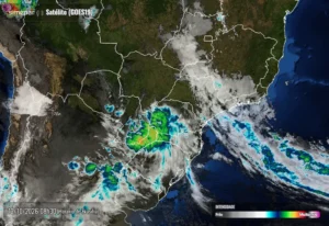 Paraná enfrenta semana de tempo instável com chuvas fortes e temporais