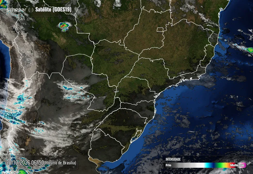 Paraná tem madrugada gelada mas aquece durante o dia nesta terça-feira