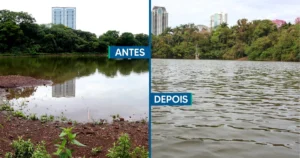 Parque do Ingá tem melhor nível de água da década em Maringá