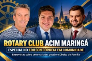 Rotary Club ACIM Maringá ganha espaço especial em programa de TV desta quinta-feira
