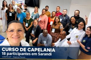 Sarandi sedia capacitação em capelania com 18 participantes e amplia rede humanitária