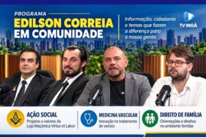 TV Ingá apresenta edição especial com saúde, responsabilidade social e orientações jurídicas