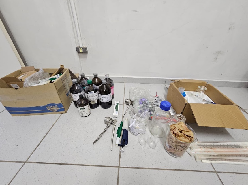 UEL recebe doação de equipamentos laboratoriais do Ministério Público do Paraná