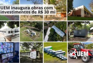 UEM inaugura novas infraestruturas com investimento de R$ 30 milhões