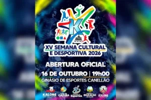 XV Semana Cultural e Esportiva 2026 tem abertura em Kaloré nesta sexta